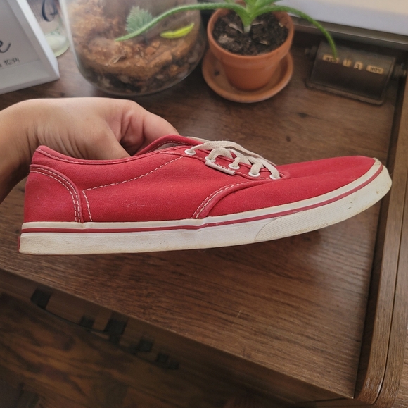 Red Vans - Picture 5 of 7